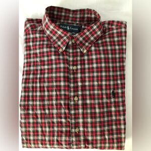Men’s XL Ralph Lauren Classic Fit Plaid Shirt